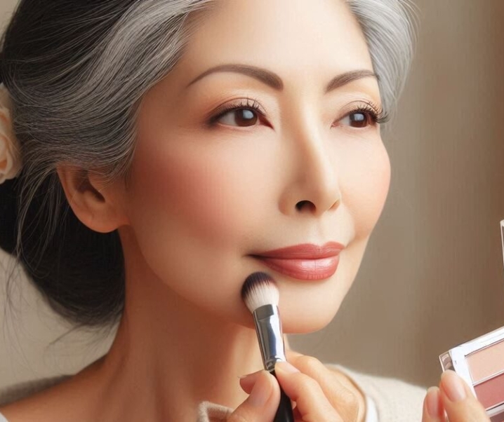 Sentuhan Make-Up Natural untuk Wanita Platinum: Membebaskan Kecantikan Abadi